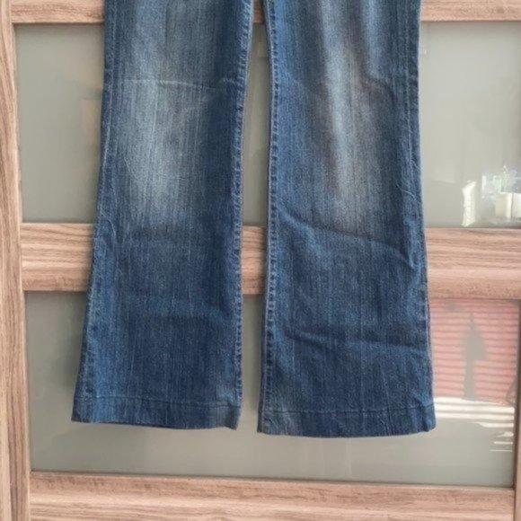 7 For All Mankind Dojo Allston Crochet Jeans - Picture 8 of 13